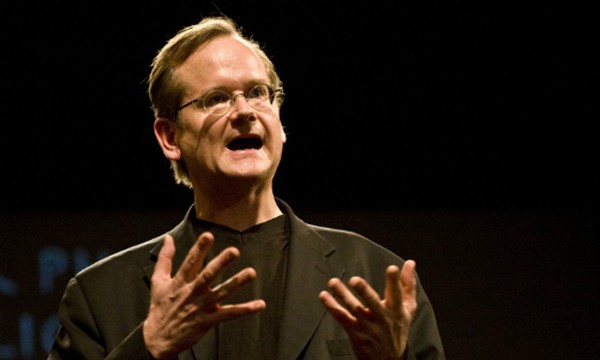Giáo sư Larry Lessig. Ảnh:The Atlantic