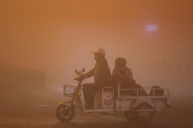 Ô nhiễm không khí ở Trung Quốc vượt quy chuẩn của WHO 100 lần
