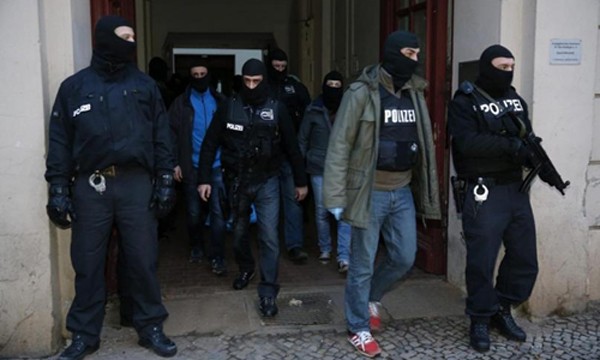 Cảnh sát đặc nhiệm Đức. Ảnh:Reuters