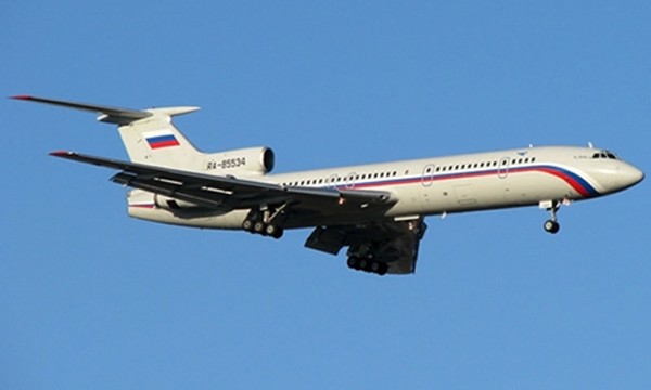 Chiếc phi cơ Tu-154 gặp tai nạn khiến 92 người thiệt mạng. Ảnh:Military Wiki