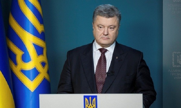 Tổng thống Ukraine Petro Poroshenko. Ảnh:Reuters.