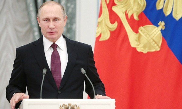 Tổng thống Nga Putin. Ảnh:Tass