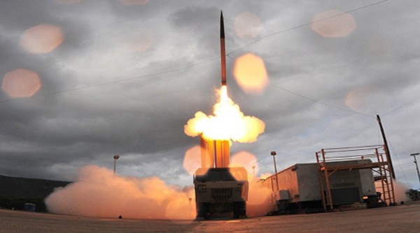 Hệ thống phòng thủ tên lửa THAAD của Mỹ. Ảnh:AFP