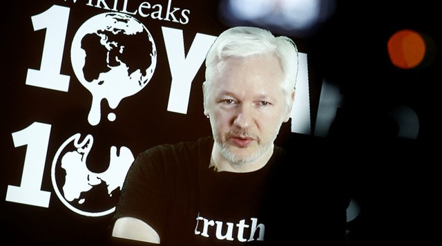 Nhà sáng lập WikiLeaks Julian Assange. (Ảnh: Reuters)
