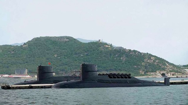 Tàu ngầm Trung Quốc. (Ảnh: SCMP)