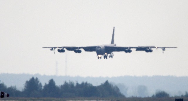 Một máy bay ném bom B-52 của Mỹ. (Ảnh minh họa: Sputnik)