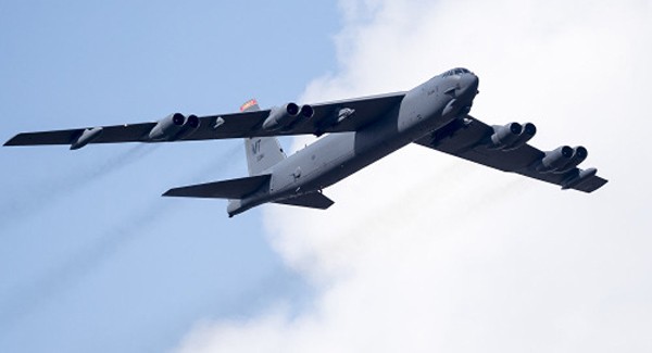 Một chiếc B-52 của Không đoàn ném bom số 5. Ảnh:Sputnik