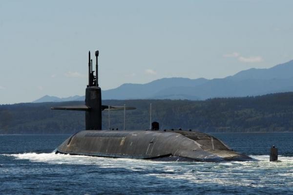 Tàu ngầm USS Pennsylvania Ohio của Mỹ (Ảnh: US Navy)