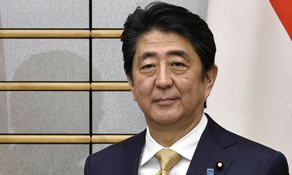 Thủ tướng Nhật Shinzo Abe. Ảnh:AFP