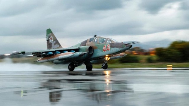 Máy bay chiến đấu Su-25 của Nga (Ảnh: Fox)