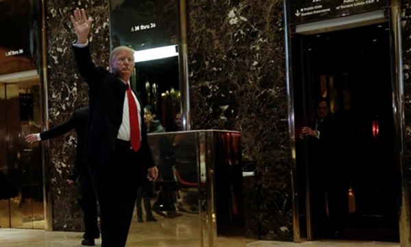 Tổng thống đắc cử Donald Trump. Ảnh:Reuters