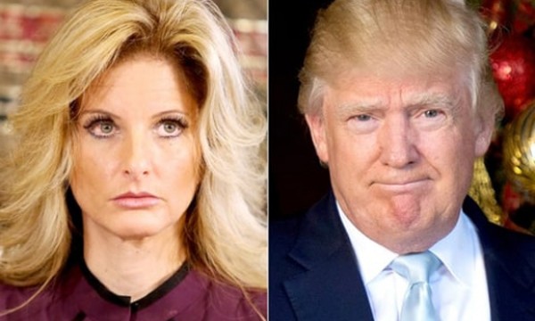 Bà Summer Zervos, người cáo buộc Tổng thống Mỹ đắc cử Donald Trump (phải) tấn công tình dục. Ảnh:Snope