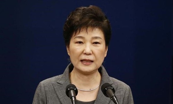 Tổng thống Hàn Quốc Park Geun-hye. Ảnh:Reuters
