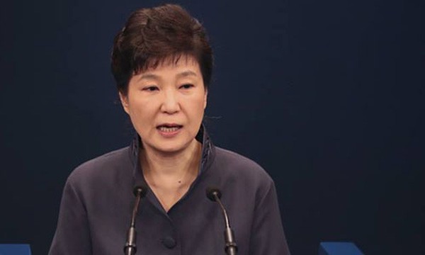 Tổng thống Hàn Quốc Park Geun-hye đang bị đình chỉ quyền lực. Ảnh:AP