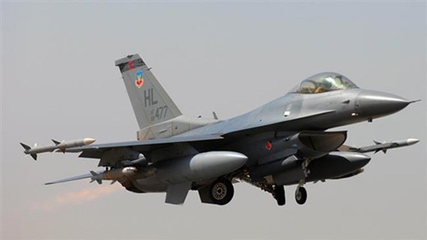 Chiến đấu cơ F-16 của không quân Mỹ. Ảnh:AP