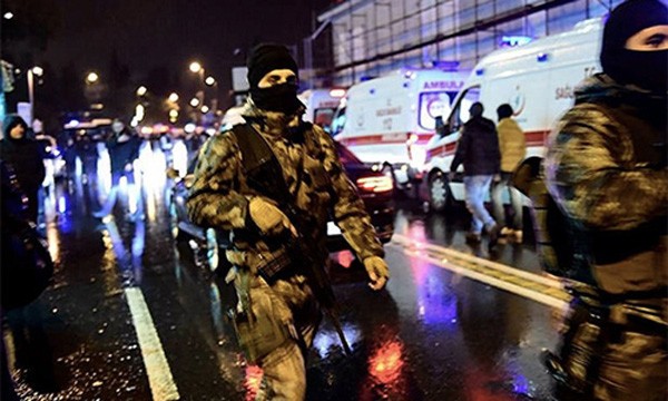 Cảnh sát đặc nhiệm Thổ Nhĩ Kỳ. Ảnh:Reuters