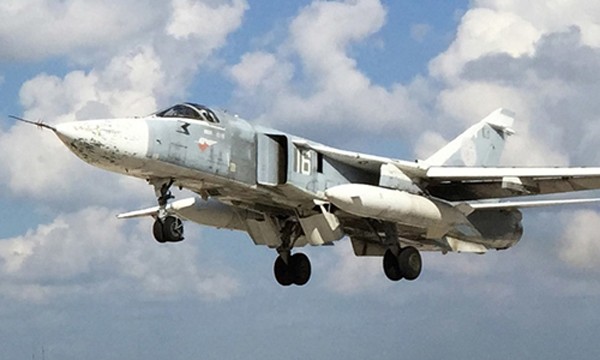 Máy bay Su-24 của Nga. Ảnh:RT.