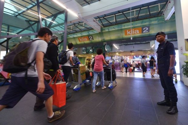 An ninh đã được tăng cường tại các sân bay ở Malaysia (Ảnh: The Star)