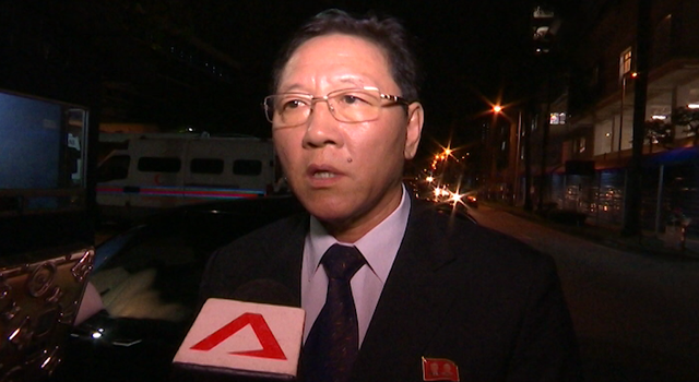 Đại sứ Triều Tiên tại Malaysia Kang Chol. (Ảnh: CNA)