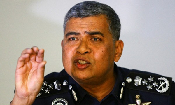 Chánh thanh tra cảnh sát Malaysia Khalid Abu Bakar. Ảnh:Reuters