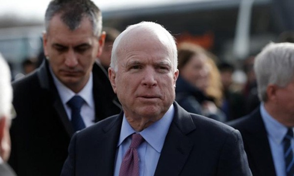 Thượng nghị sĩ Mỹ John McCain. Ảnh:Reuters.