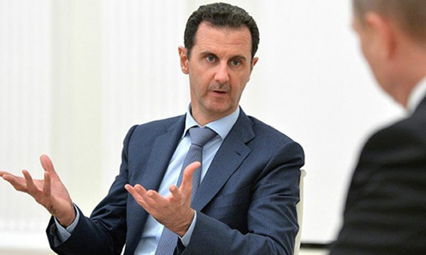 Tổng thống Syria Bashar Assad nói Mỹ không có hành động cụ thể để tiêu diệt IS. Ảnh:Thehill