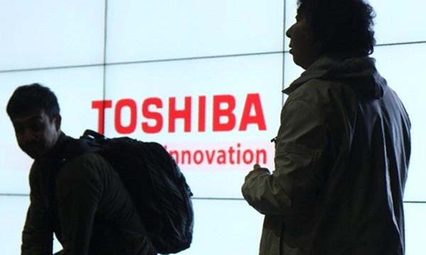 Toshiba đã 2 lần lỡ hẹn công bố báo cáo tài chính. Ảnh:AFP