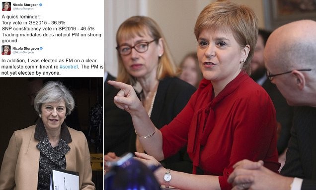 Tranh cãi nảy lửa vì Scotland đòi trưng cầu dân ý tách khỏi Anh