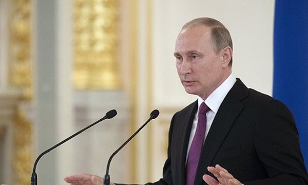 Tổng thống Nga Vladimir Putin. Ảnh:Sputnik