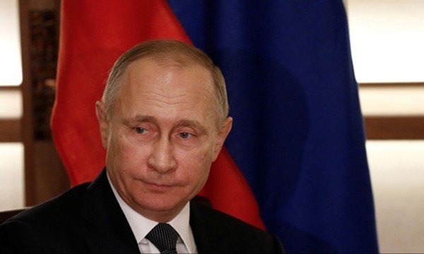 Tổng thống Nga Vladimir Putin. Ảnh:Reuters