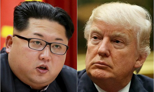 Nhà lãnh đạo Triều Tiên Kim Jong-un và Tổng thống Mỹ Donald Trump. Ảnh:Breibart