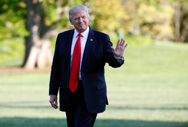 Tổng thống Mỹ Donald Trump sẽ đến Việt Nam vào tháng 11. Ảnh:Reuters