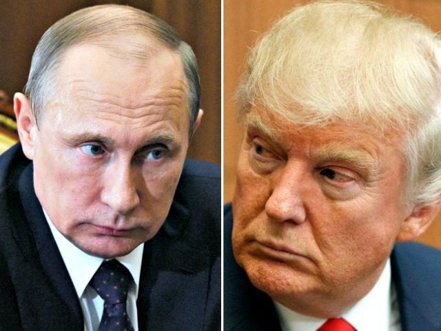 Tổng thống Nga Vladimir Putin và Tổng thống Mỹ Donald Trump (Ảnh: AP)