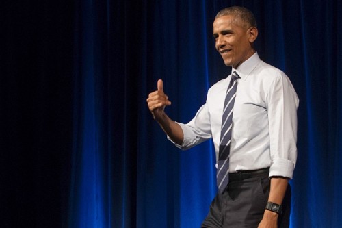 Cựu tổng thống Mỹ Barack Obama. Ảnh:AFP