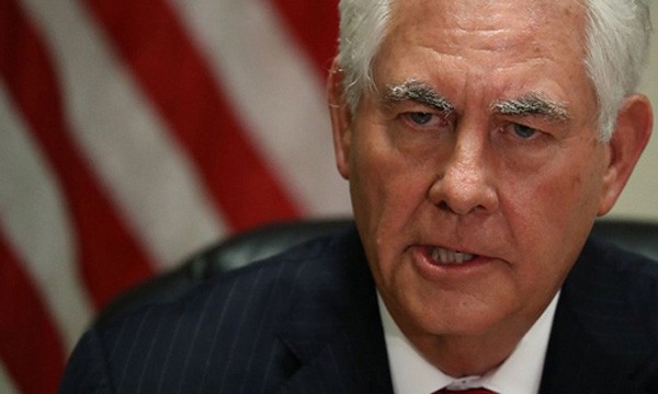 Ngoại trưởng Mỹ Rex Tillerson tuyên bố Washington sẵn sàng áp dụng các đòn trừng phạt mới nhằm vào Bình Nhưỡng. Ảnh:AFP.