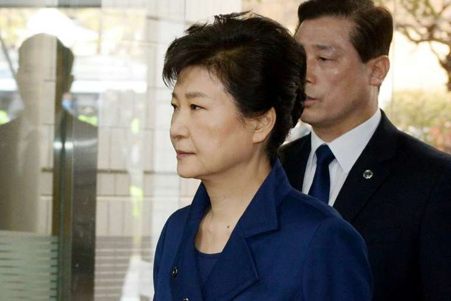 Cựu Tổng thống Hàn Quốc Park Geun-hye (Ảnh: AFP)
