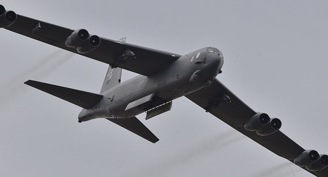 Máy bay ném bom B-52 của Mỹ (Ảnh: AFP)