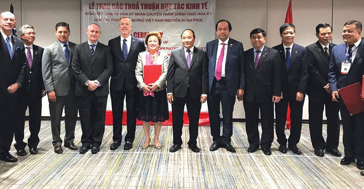 Thỏa thuận giữa BRG và đối tác được ký kết dưới sự chứng kiến của Thủ tướng Chính phủ Nguyễn Xuân Phúc