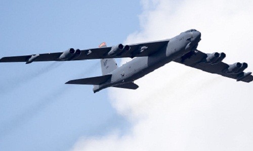 Một chiếc B-52 của Không đoàn ném bom số 5. Ảnh:Sputnik