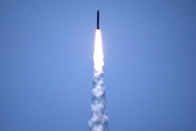 Ngày 30/5, Mỹ đã thử nghiệm thành công hệ thống đánh chặn tên lửa liên lục địa. (Ảnh: Reuters)