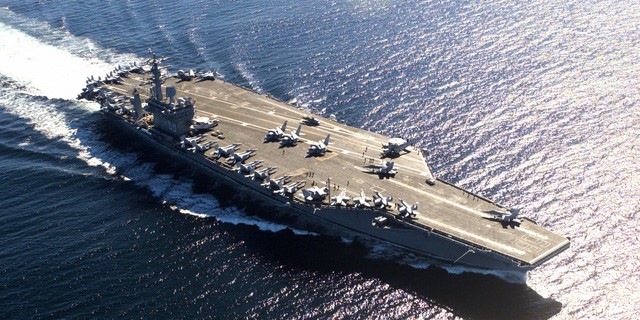 Tàu sân bay USS Nimitz của Mỹ (Ảnh: Hải quân Mỹ)