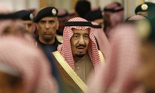 Vua Arab Saudi Salman bin Abdulaziz al-Saud. Ảnh:AFP