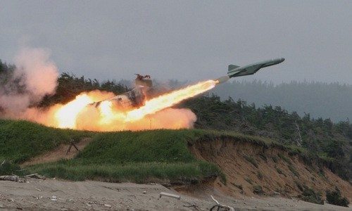 Triều Tiên sở hữu nhiều tổ hợp tên lửa chống hạm. Ảnh:Blogspot.