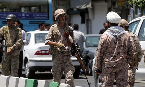 Iran thông báo tiêu diệt kẻ chủ mưu tấn công khủng bố nhưng không cung cấp danh tính. Ảnh:AFP