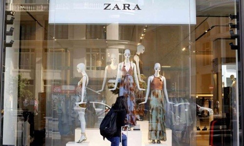 Một cửa hàng của Zara tại Madrid (Tây Ban Nha). Ảnh:Reuters