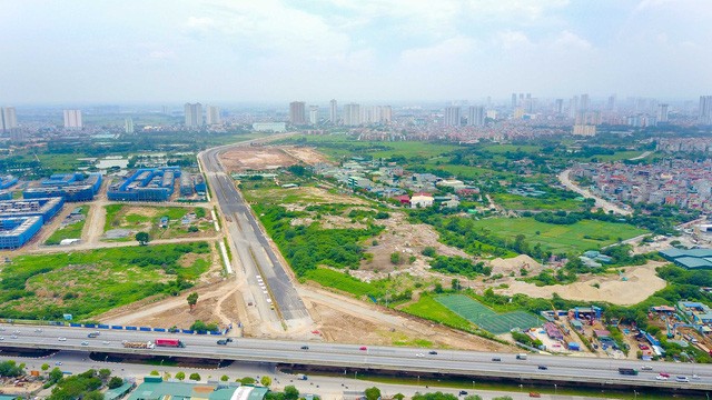 Toàn cảnh tuyến đường nghìn tỷ đang gấp rút hoàn thành tại Hà Nội