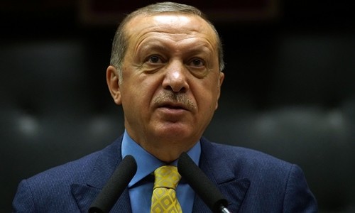 Tổng thống Thổ Nhĩ Kỳ Tayyip Erdogan. Ảnh:Reuters.