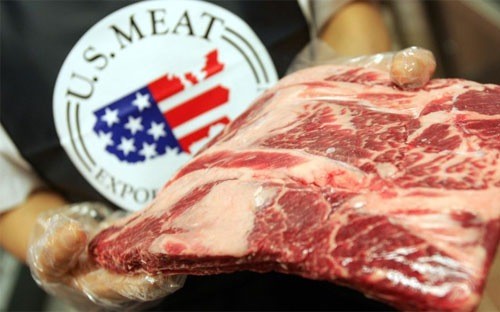 Thịt bò là một trong những nông sản xuất khẩu quan trọng của Mỹ - Ảnh: Getty.
