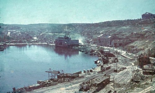 Cảng Sevastopol sau chiến dịch vây hãm của Đức. Ảnh: Wikipedia.