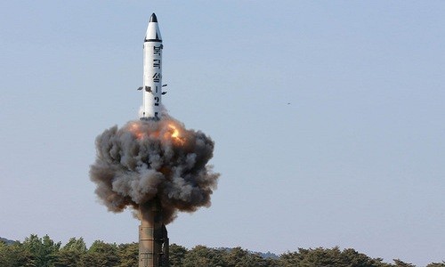 Triều Tiên đạt được nhiều thành tựu trong công nghệ tên lửa. Ảnh:Reuters.